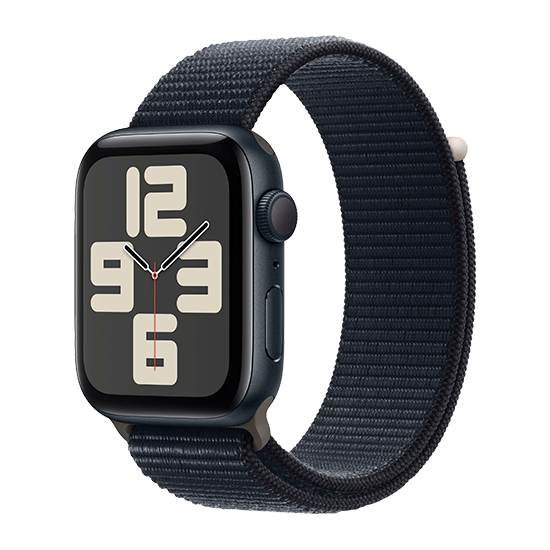 Apple Watch Se  2023  44mm Alu Case With Sport Loop Midnight