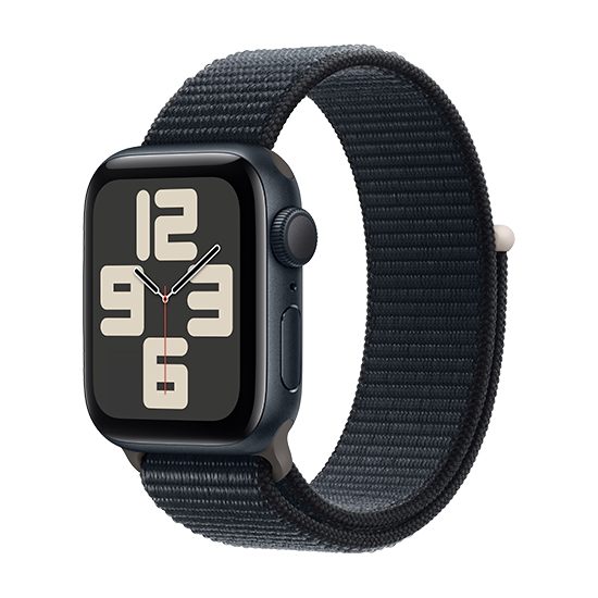 Apple Watch Se  2023  40mm Alu Case With Sport Loop Midnight
