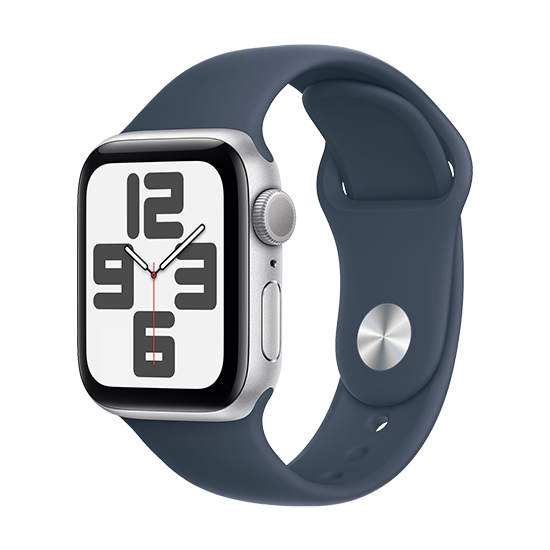 Apple Watch Se2  2023  40mm Alu Case With Sportb     Storm Blue