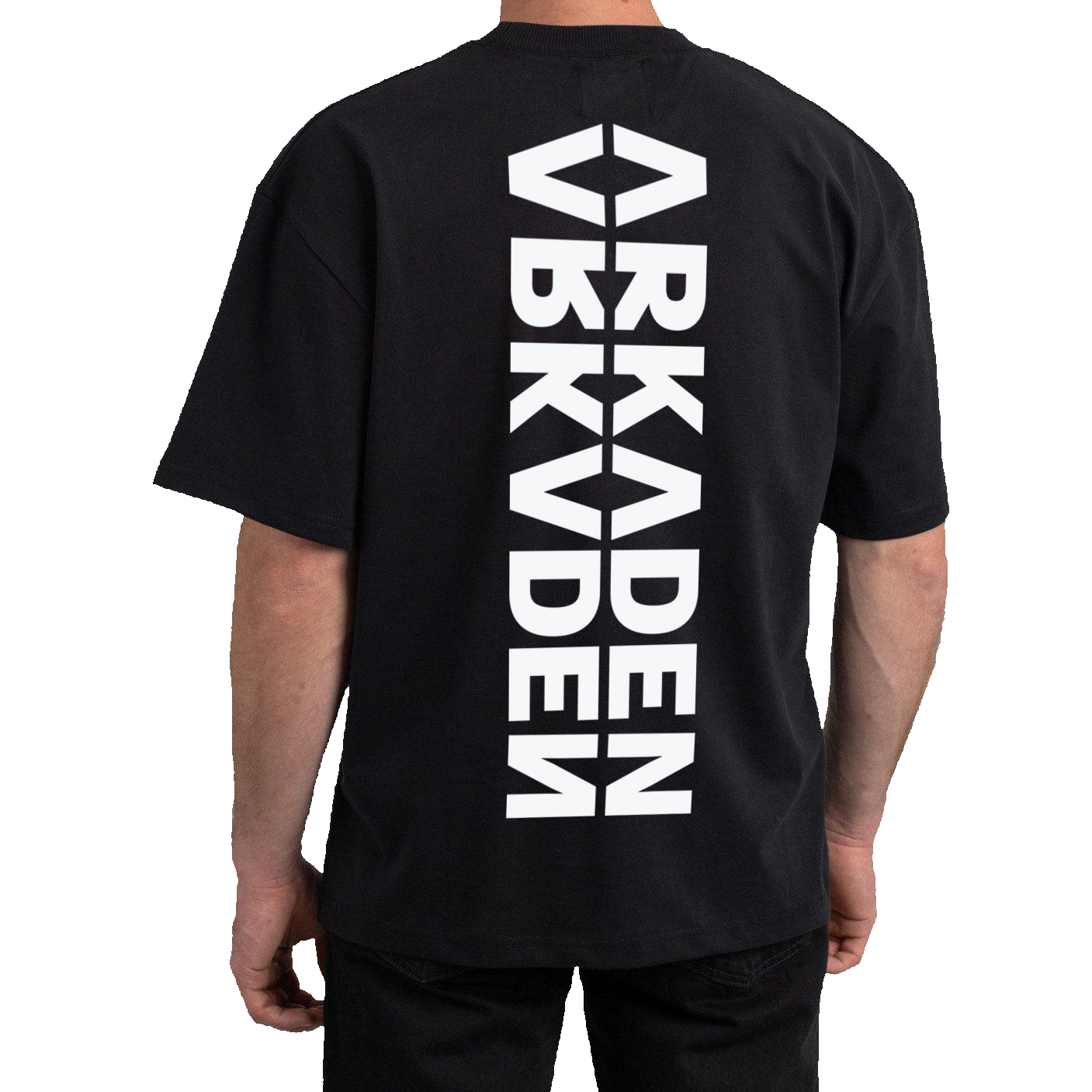 Arkaden Mirror Tee   Sort    -