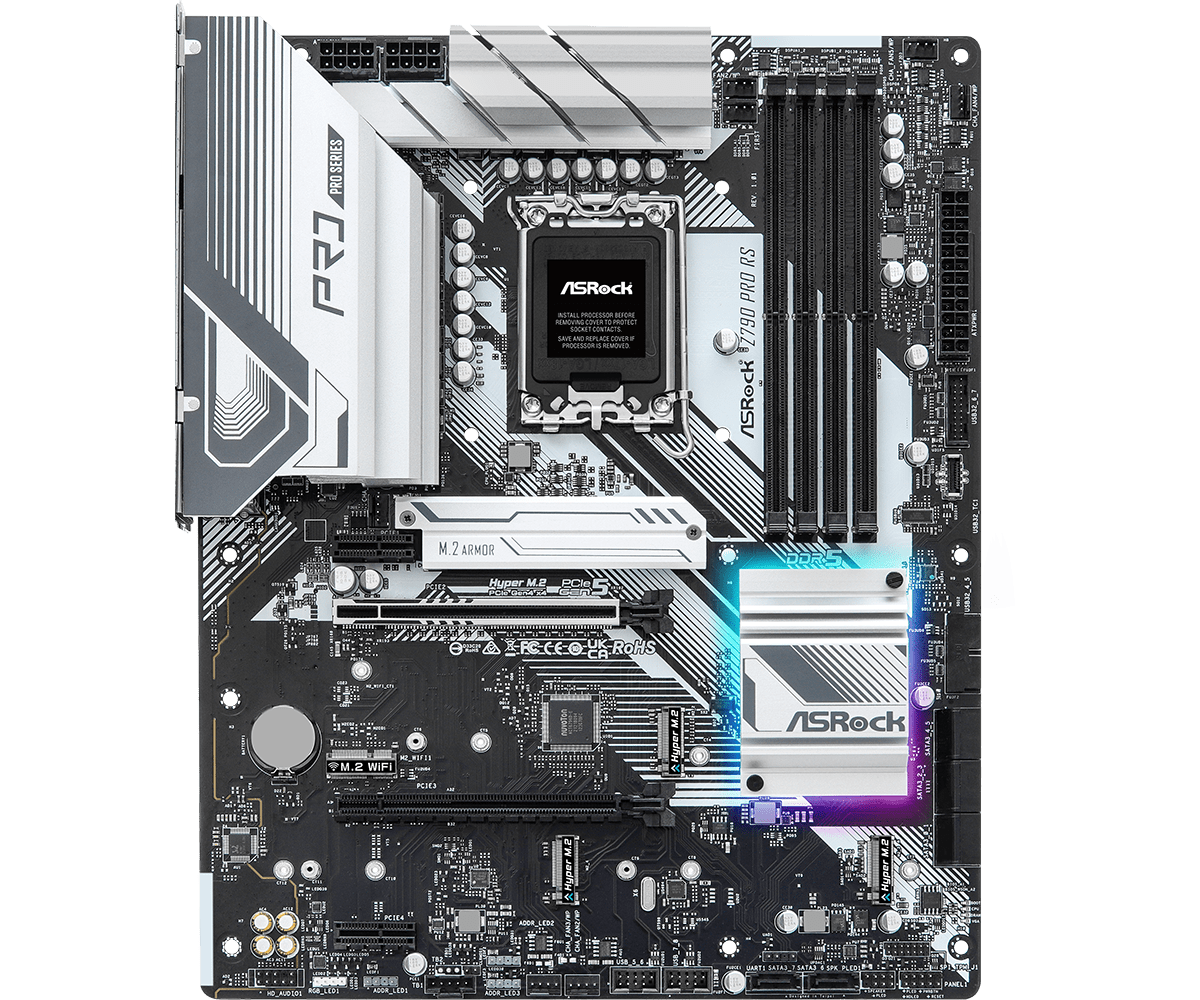 Asrock Z790 Pro Rs Bundkort