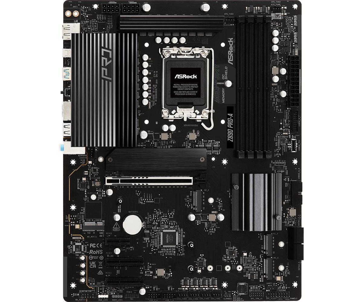 Asrock Z890 Pro-  Motherboard Atx Lga-1851 Intel Z890