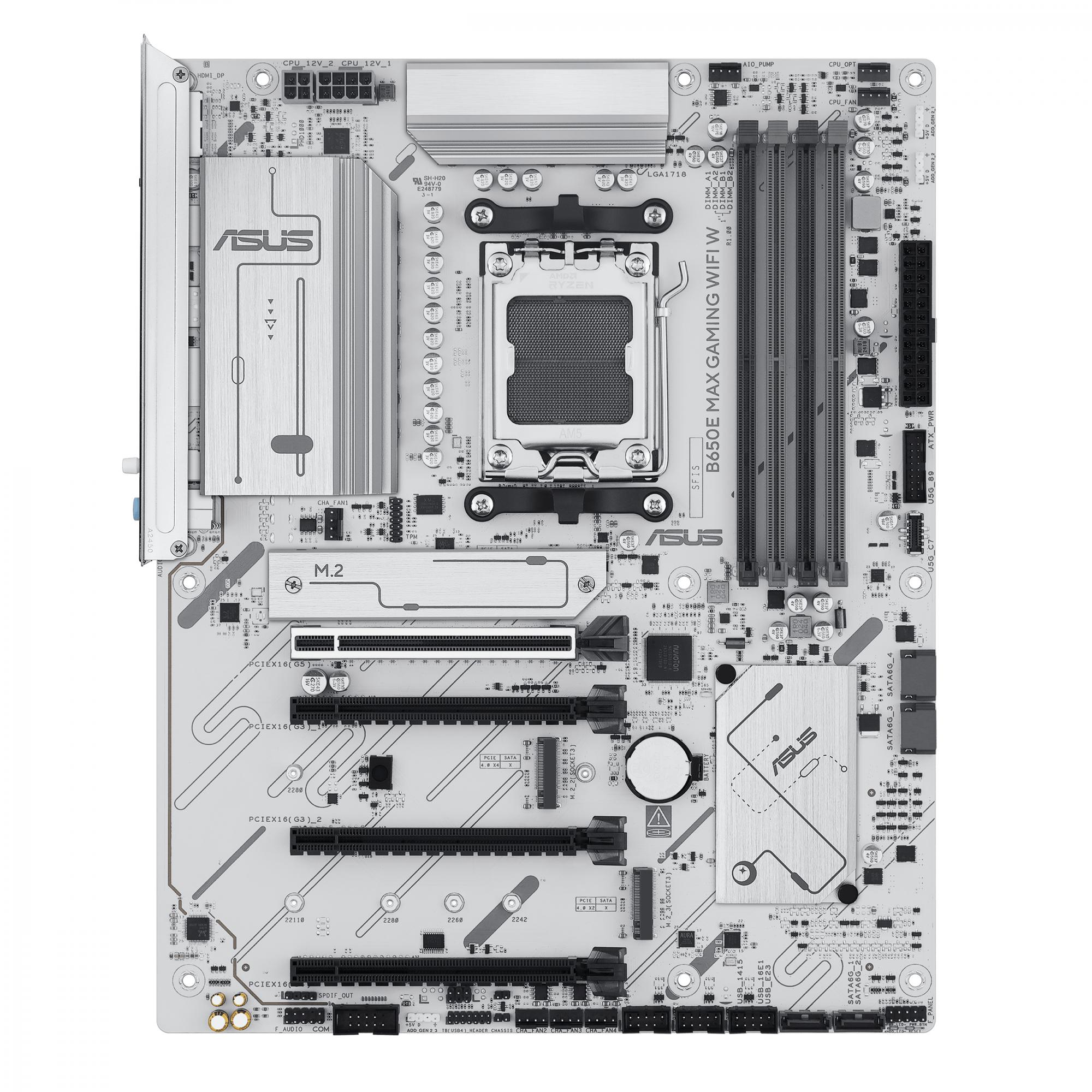 Asus B650e Max Gaming Wifi White  Atx  B650  Am5  Ddr5