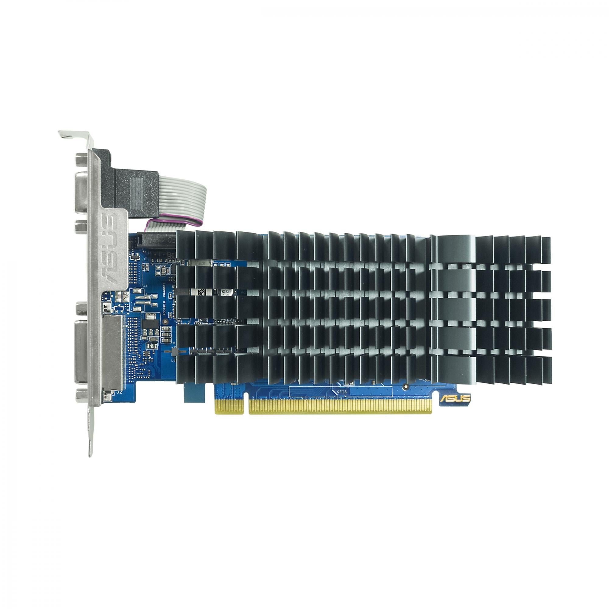 Asus Geforce Gt 710 2gb Gddr5 Evo Silent  With Low Profile Bracket   Gt710-sl-2gd5-brk-evo