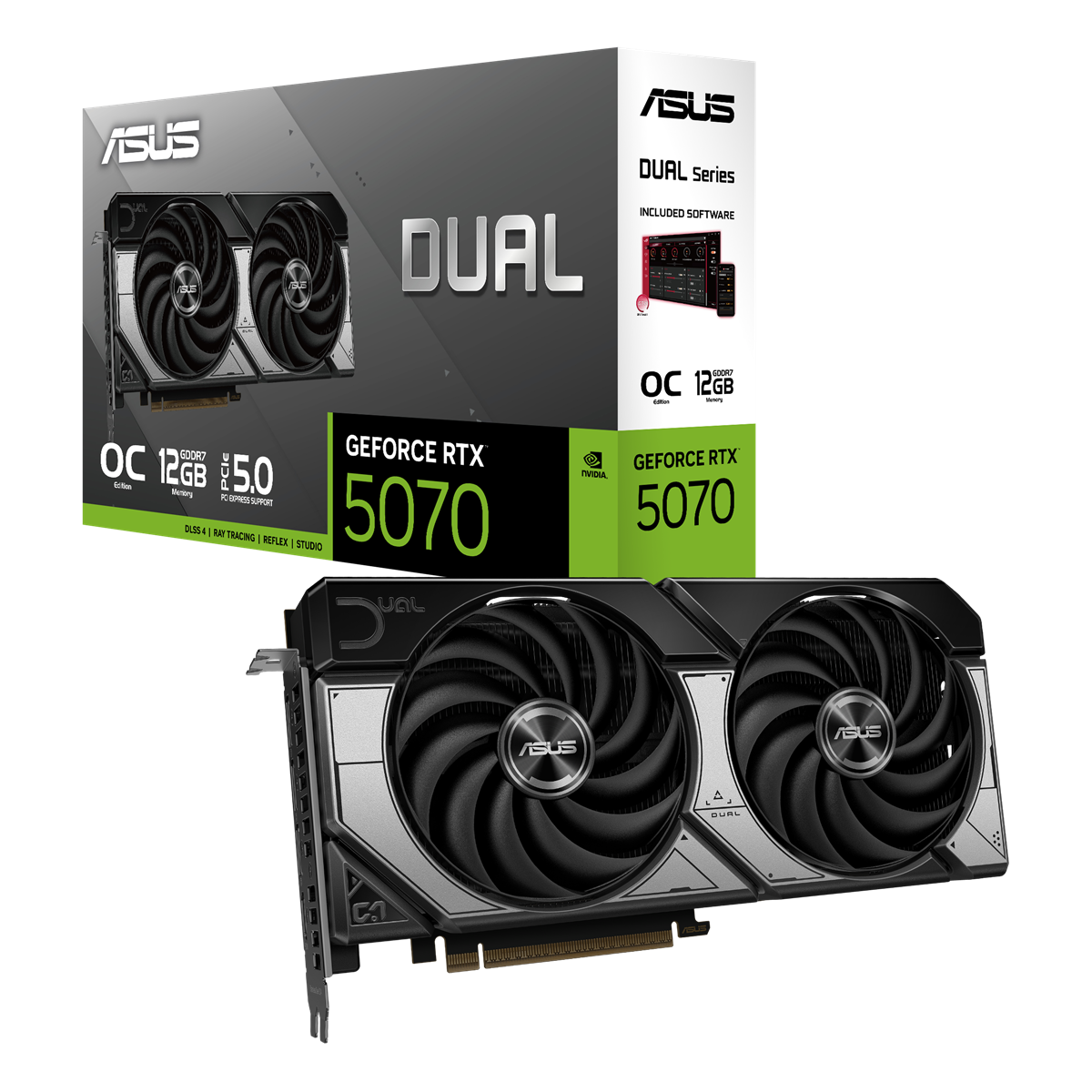 Asus Geforce Rtx 5070 12gb Dual Oc