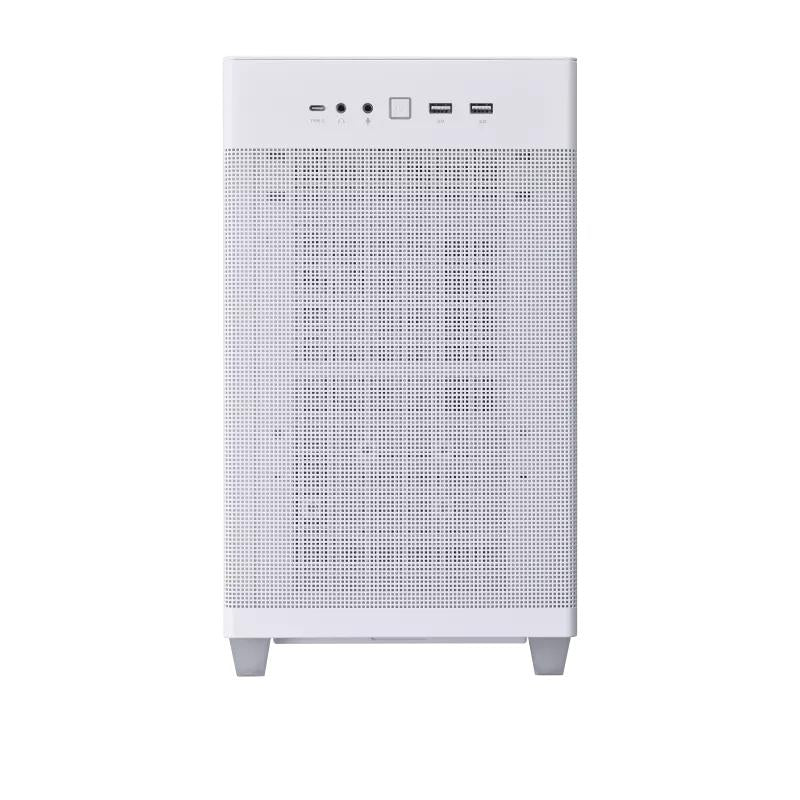 Asus Prime Ap201 Tg Microatx Miniitx Case White Edition