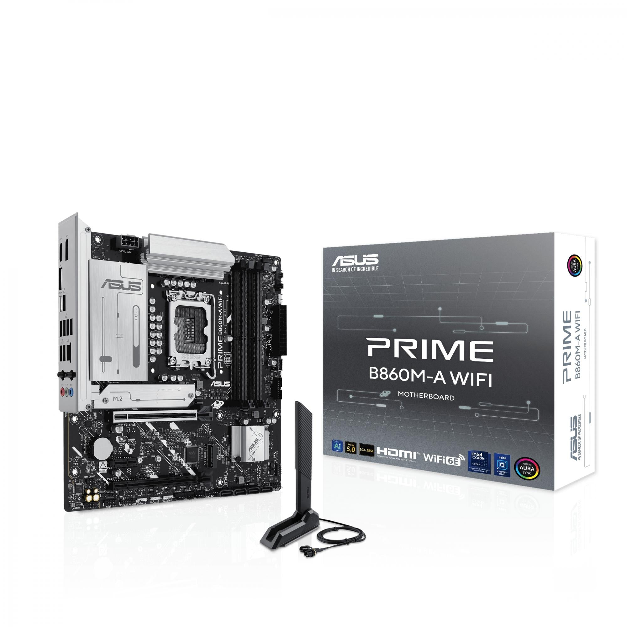 Asus Prime B860m-  Wifi  Matx  B860  Lga 1851  Ddr5