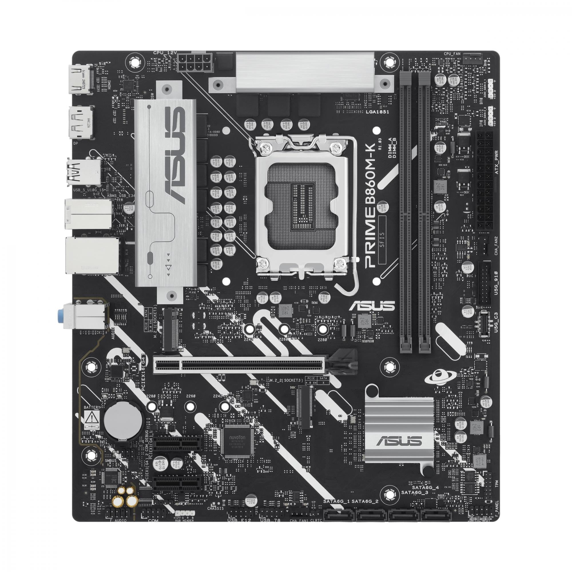 Asus Prime B860m-   Matx  B860  Lga 1851  Ddr5