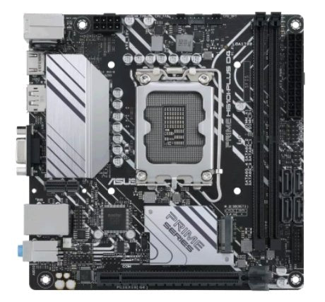 Asus Prime H610i-plus D4-csm  Mini-itx  H610  Lga 1700  Ddr4  Bundkort
