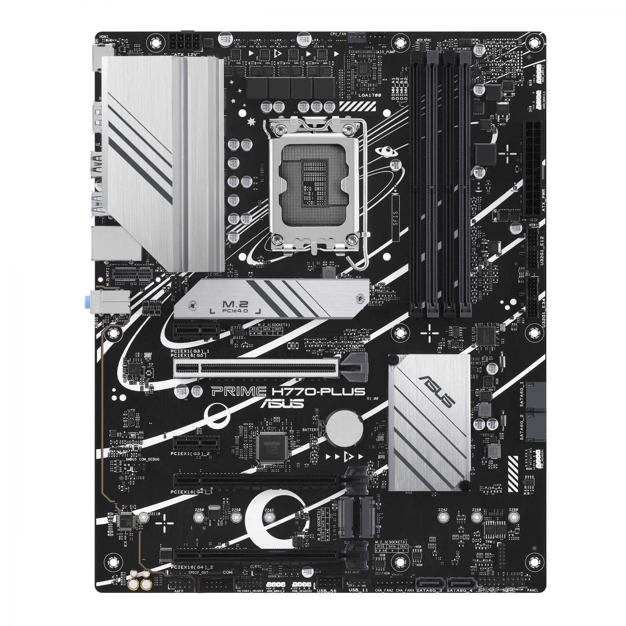 Asus Prime H770-plus  Atx  H770  Lga 1700  Ddr5  Bundkort Geekd Dk