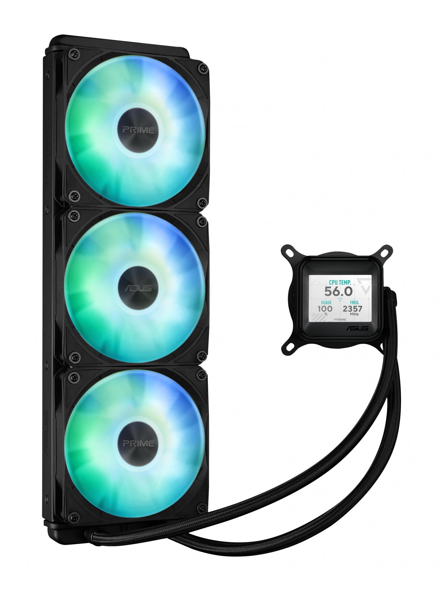 Asus Prime Lc 360 Argb Lcd Aio Liquid Cooler