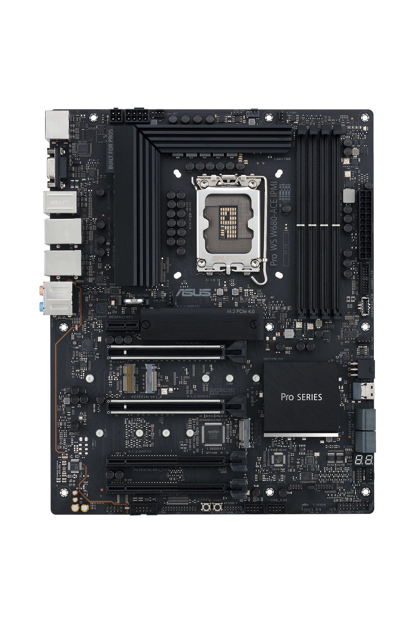 Asus Pro Ws W680-ace Ipmi  Atx  W680  Lga 1700  Ddr5  Bundkort