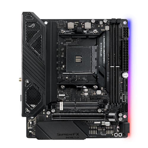 Asus Rog Crosshair Viii Impact Atx Am4 Amd X570 Bundkort Geekd Dk