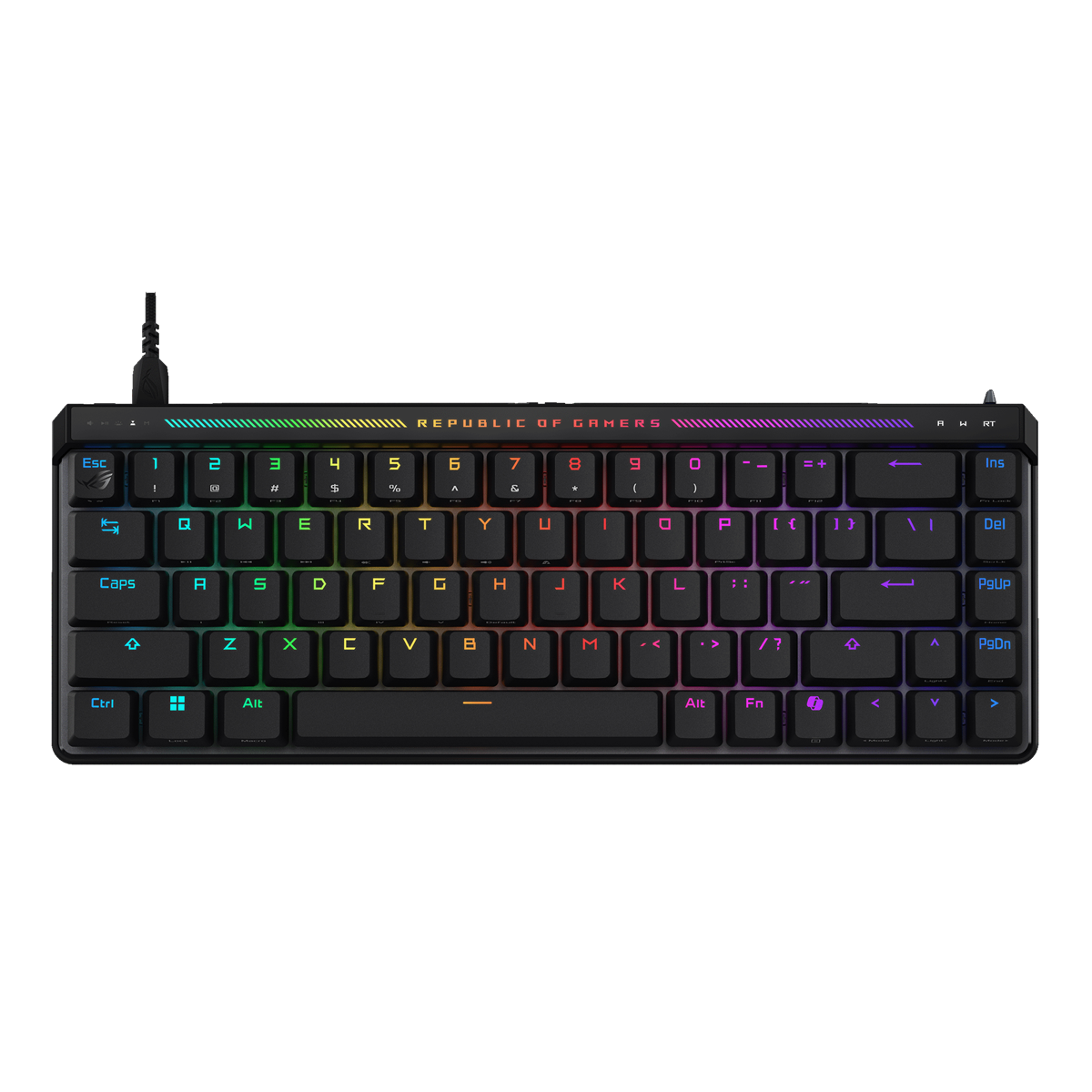 Asus Rog Falchion Ace Hfx  M605  65  Analog Gaming Keyboard With Rog Hfx Magnetic Switches