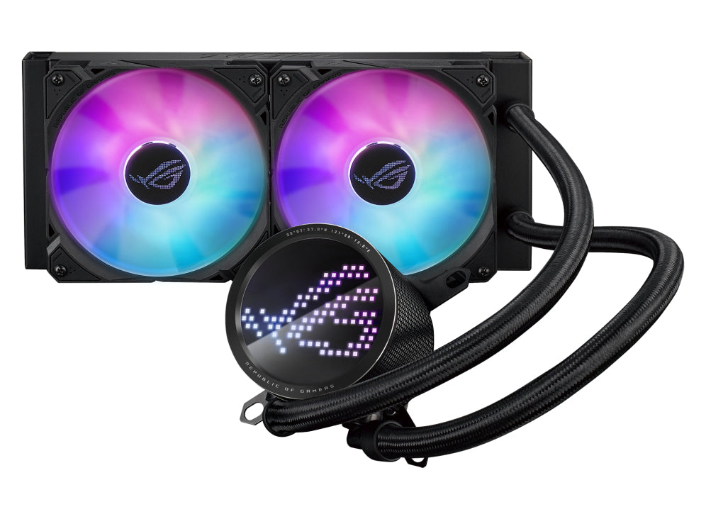 Asus Rog Ryuo Iii 240 Argb Processors Flydende Kølesystem  -pack Sort 120 Mm