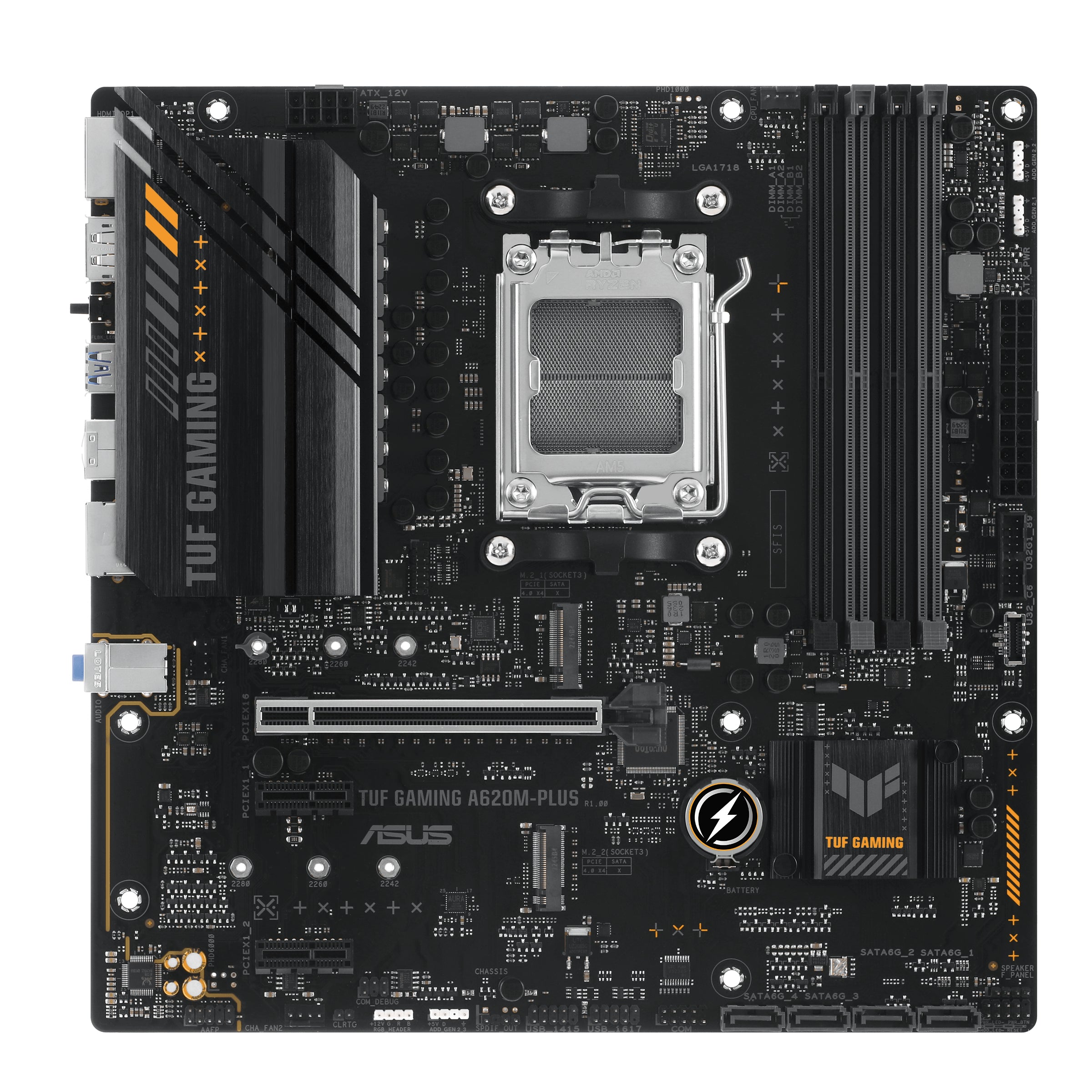 Asus Tuf Gaming A620m-plus  Matx  A620  Am5  Ddr5