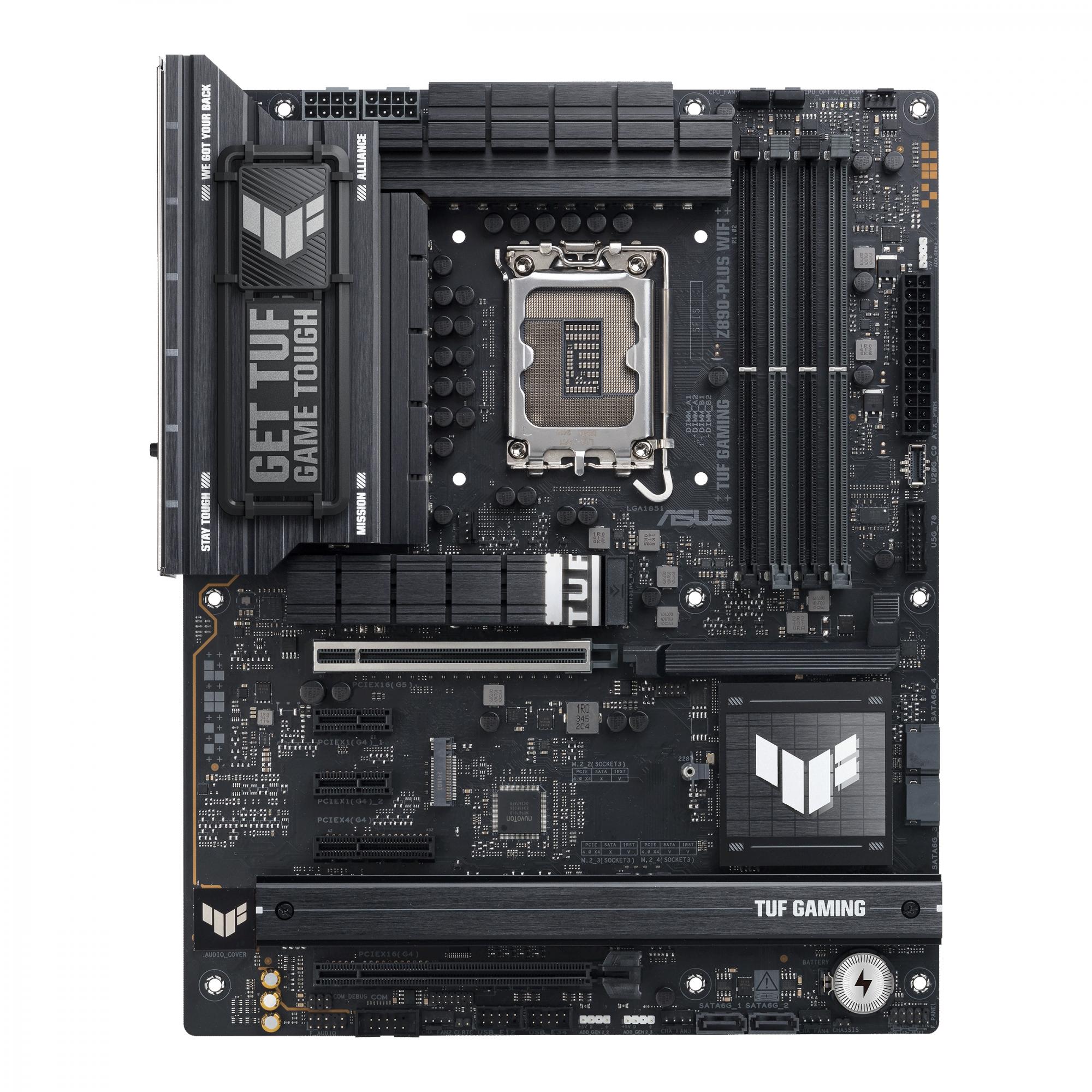 Asus Tuf Gaming Z890-plus Wifi Atx Lga1851 Sokkel Intel Z890