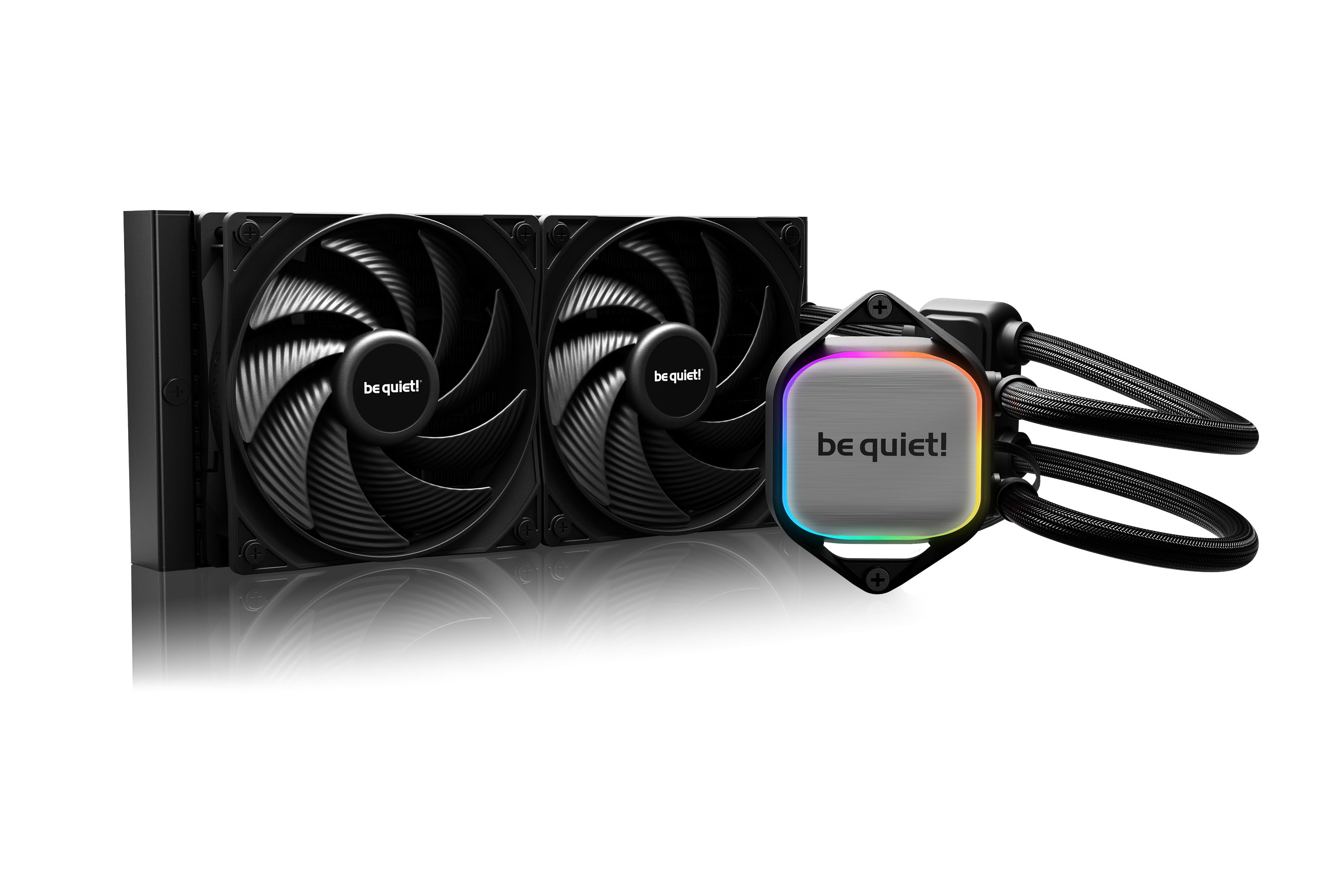 Be Quiet  Pure Loop   Processors Flydende Kølesystem  -pack Sort 120 Mm Vandkøling Geekd Dk