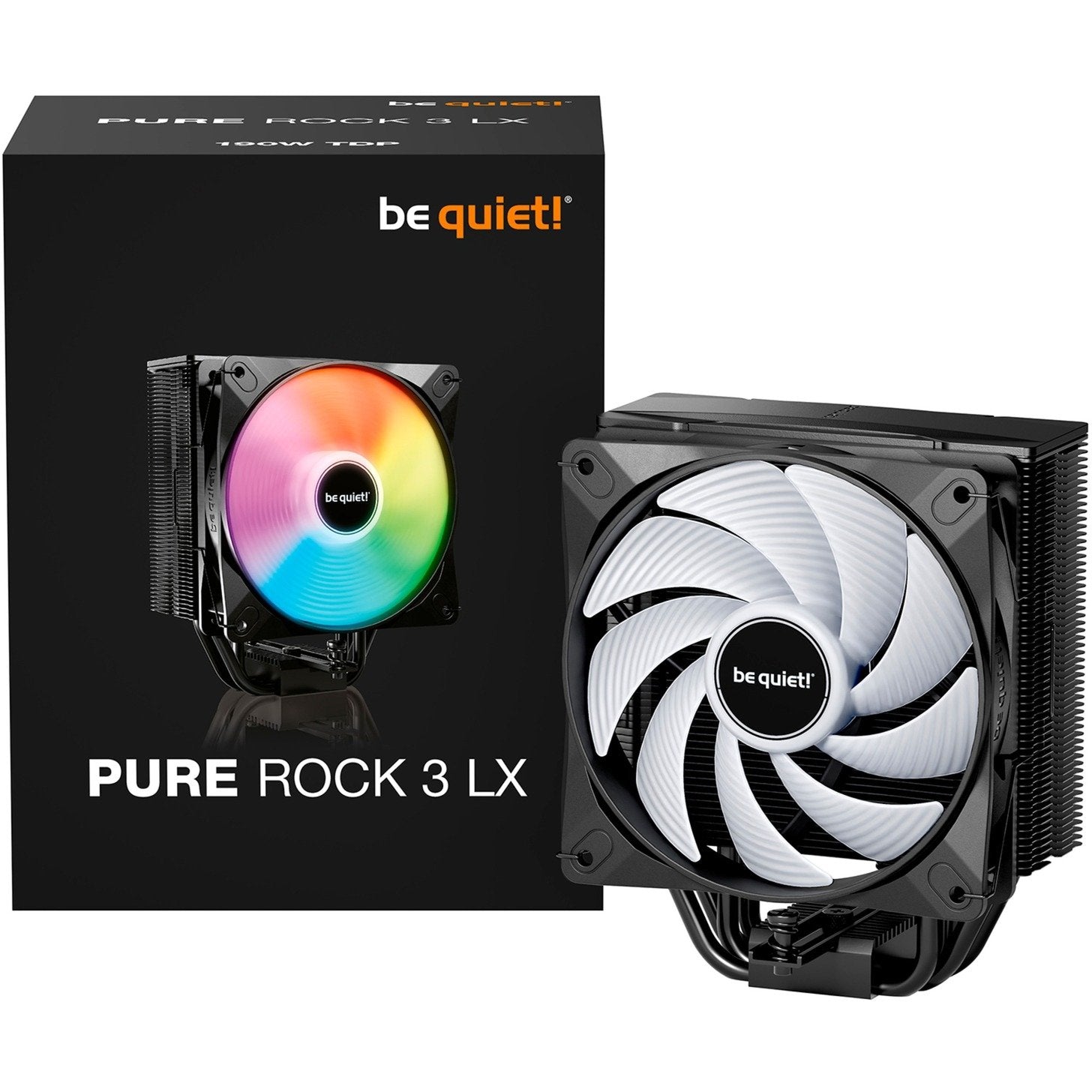 Be Quiet Pure Rock   Lx  Black  120 Mm