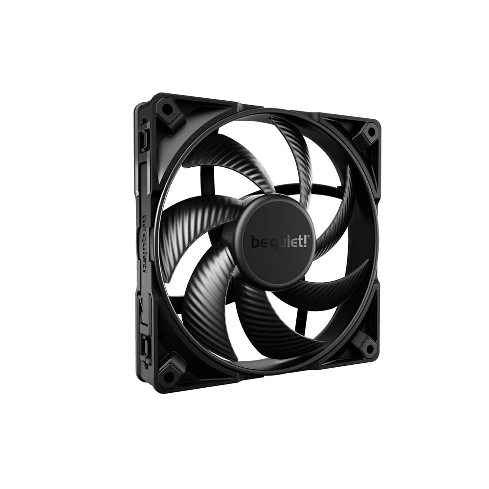Be Quiet  Silent Wings Pro   Pwm 140x140x25  Case Fan  Black