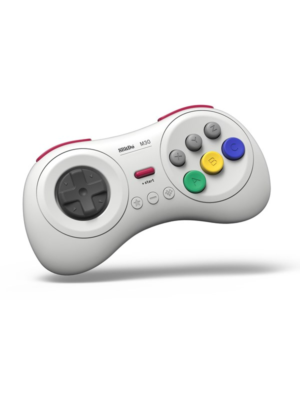 8bitdo M30 Bluetooth Pad Hvid