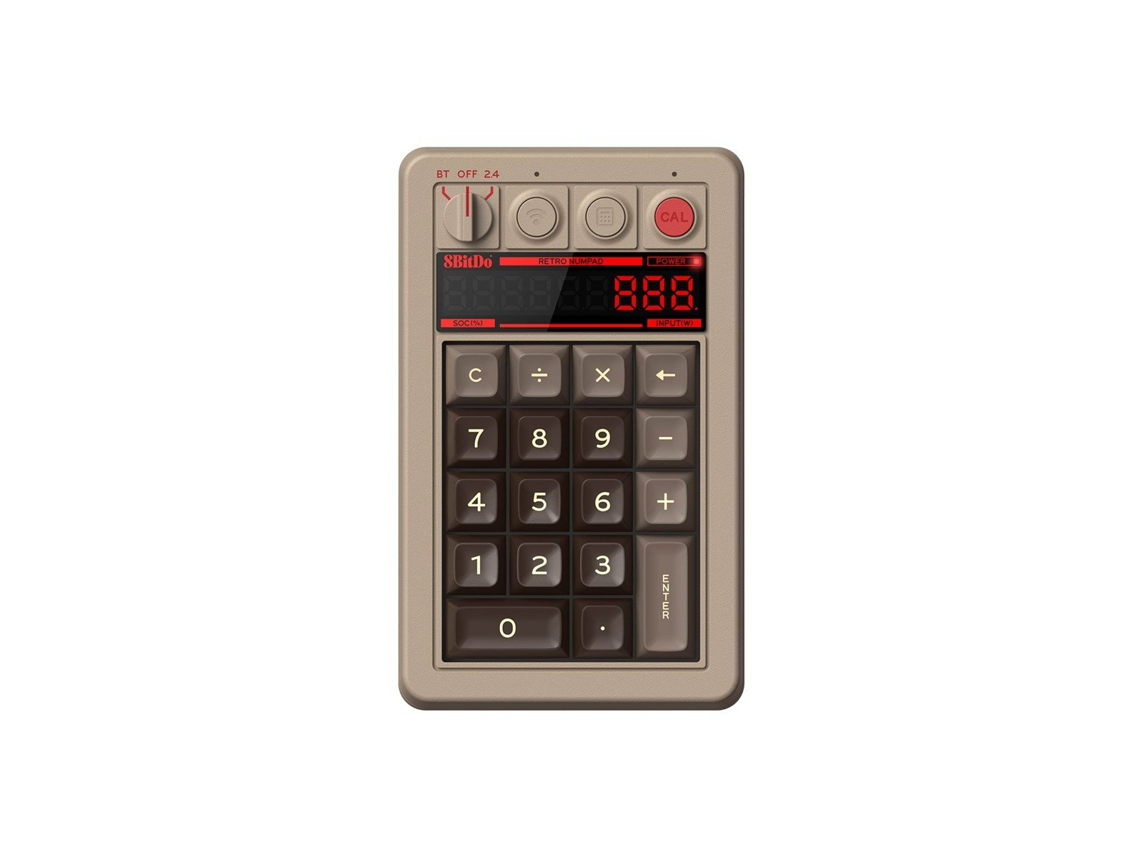 8bitdo Mekanisk Numpad C64 Edition Geekd Dk