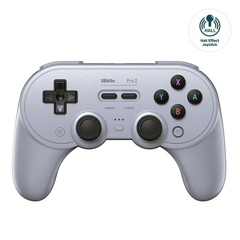 8bitdo Pro   Gamepad Hall Ed Grå Controller Geekd Dk