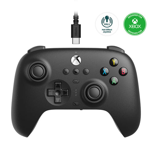 8bitdo Ultimate Kablet Controller For Xbox Hall Ed Sort Geekd Dk