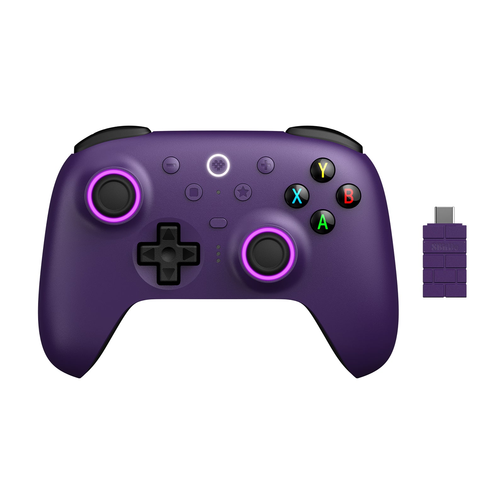 8bitdo Ultimate   Trådløs Controller Lilla Geekd Dk