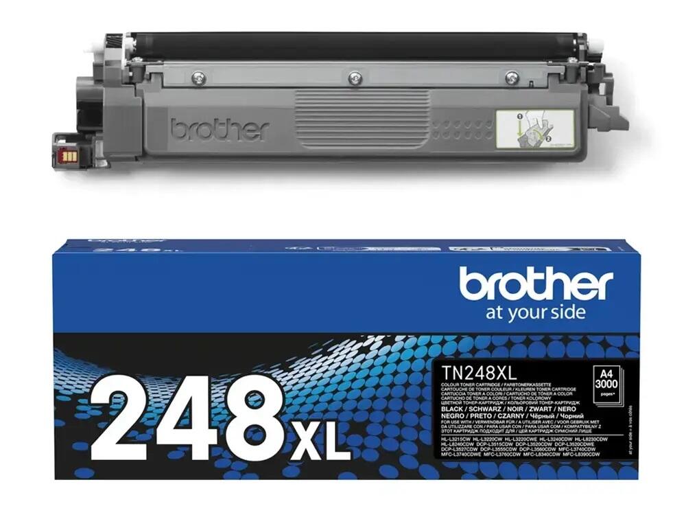 Brother Tn248 Bk Sort Lasertoner