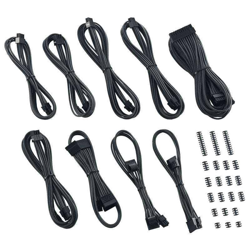 Cablemod Classic Modmesh  -series Cable Kit Corsair Axi  Hxi   Rm Carbon