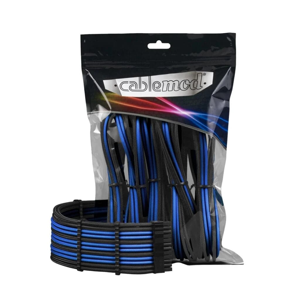 Cablemod Pro Modmesh Cable Extension Kit Sort Blå Kabelforlænger Geekd Dk