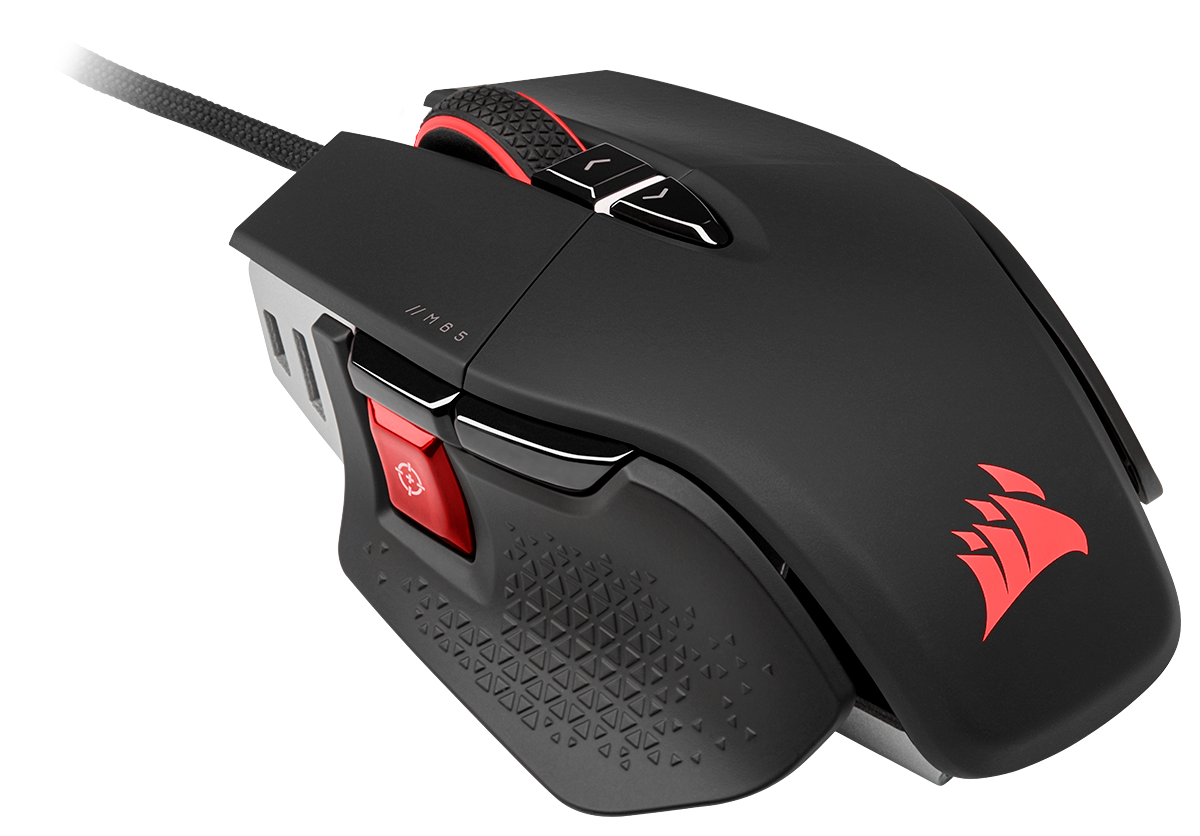 Corsair Gaming M65 Rgb Ultra Optisk Kabling Sort