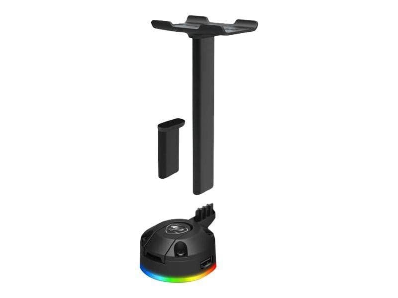 Cougar Vacuum Headset Holder   Usb Hubs Rgb Lys Headset Stander Geekd Dk
