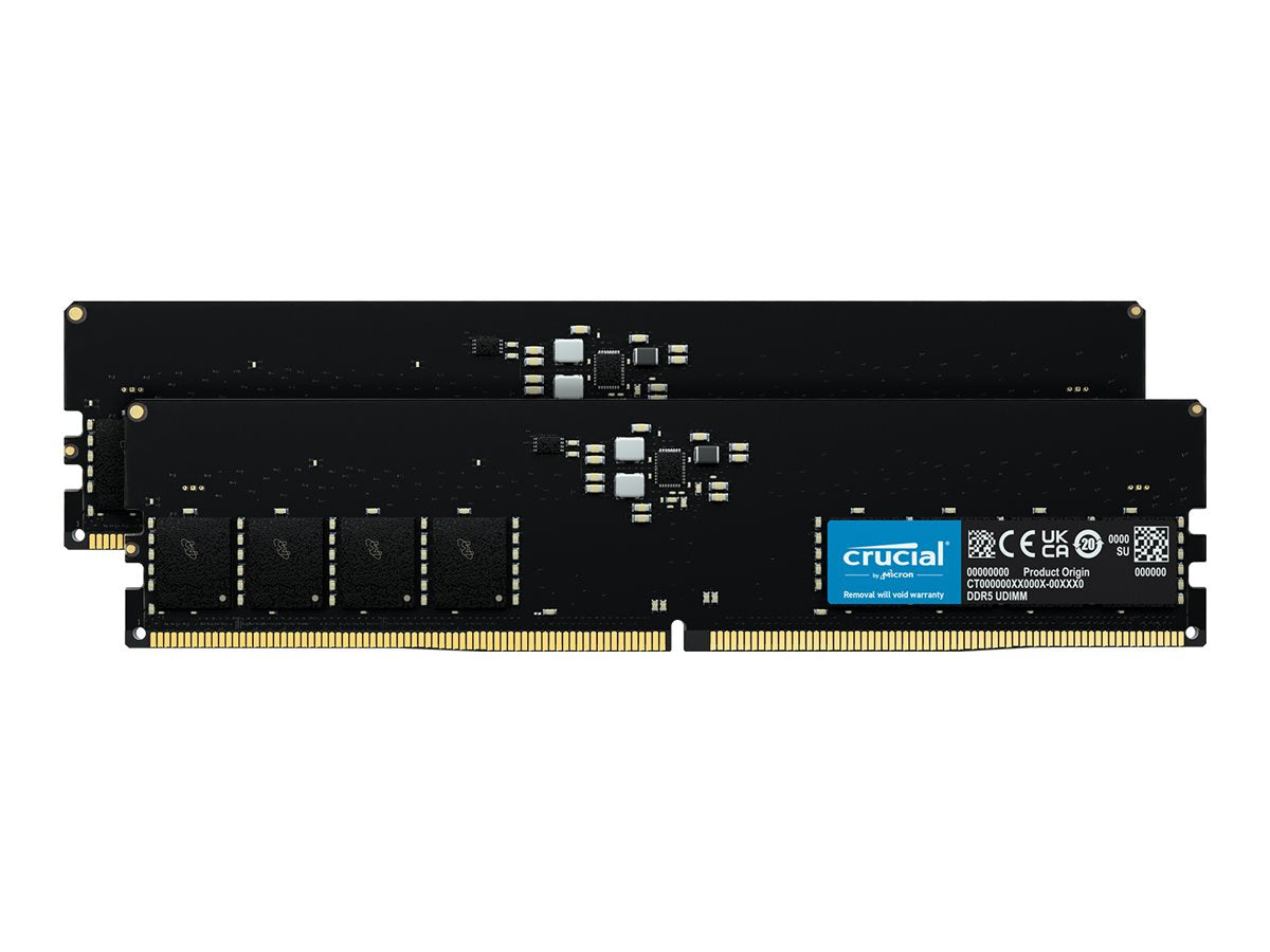 Crucial Ddr5  32gb Kit 4800mhz Cl40  Ikke-ecc