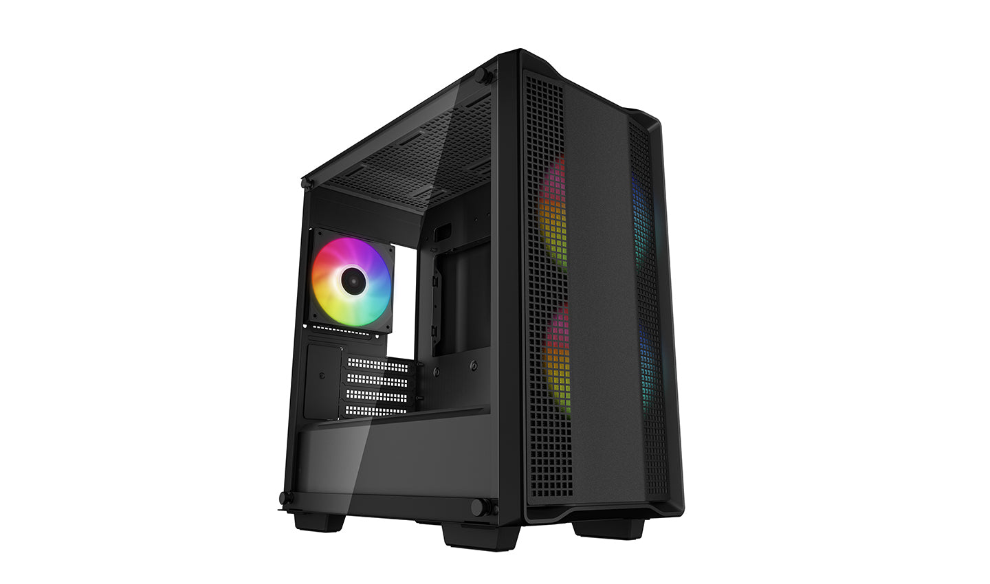 Deepcool Cc360  -rgb Micro-atx Case  Black