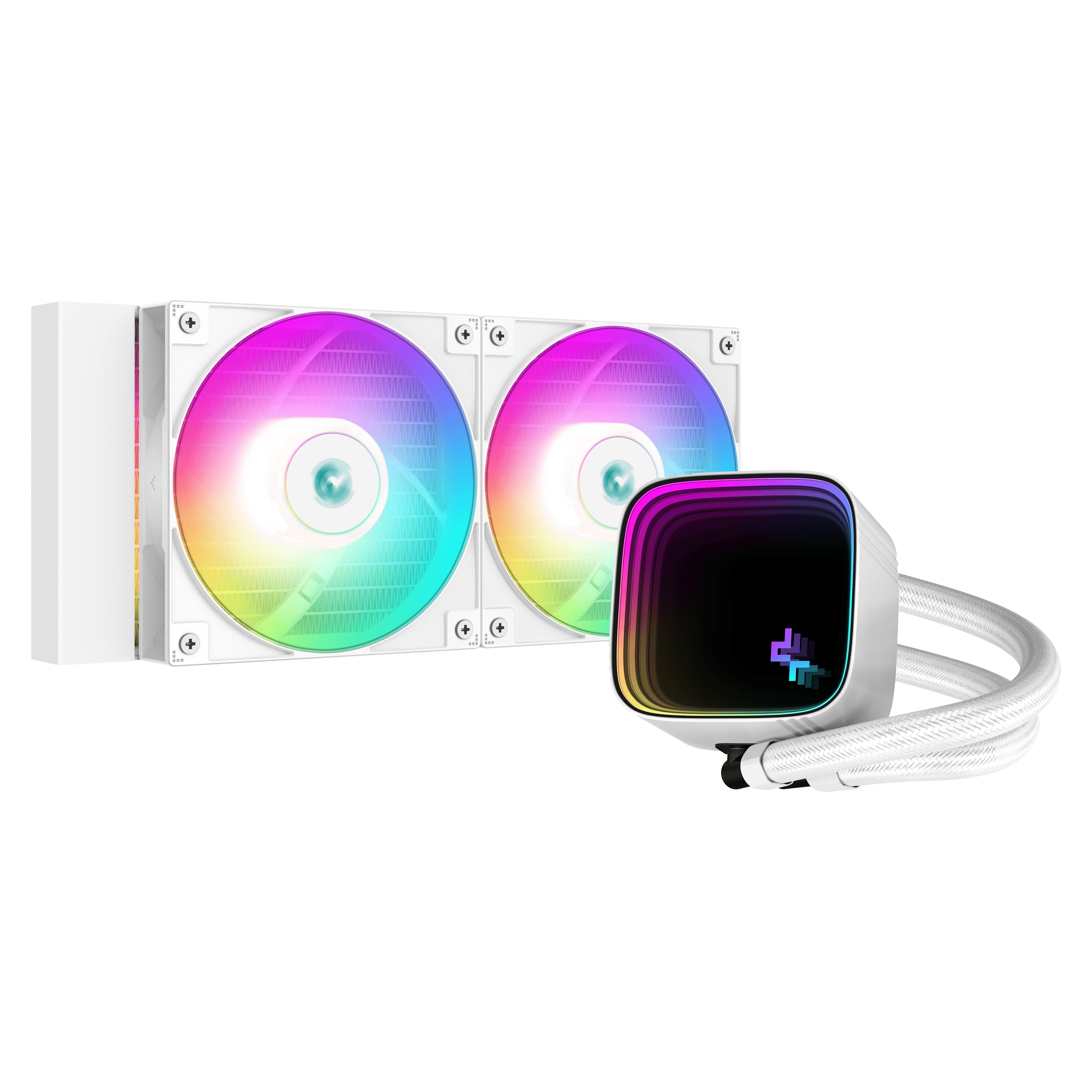 Deepcool Infinity Series Ls520 Se Processors Flydende Kølesystem  -pack Hvid 120 Mm Cpu Køler Geekd Dk
