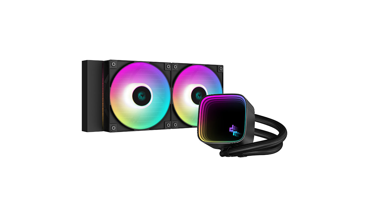 Deepcool Infinity Series Ls520 Se Processors Flydende Kølesystem  -pack Sort 120 Mm Cpu Køler Geekd Dk