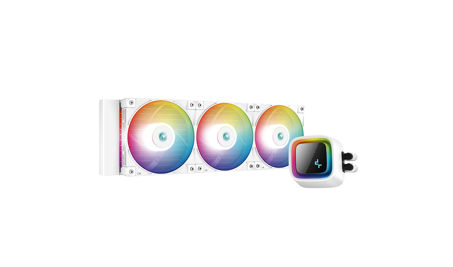 Deepcool Ls720 Wh Processors Flydende Kølesystem  -pack Hvid 120 Mm