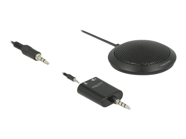Delock Condenser Table Microphone Mikrofon Kabling -32db Omni-directional Sort Geekd Dk