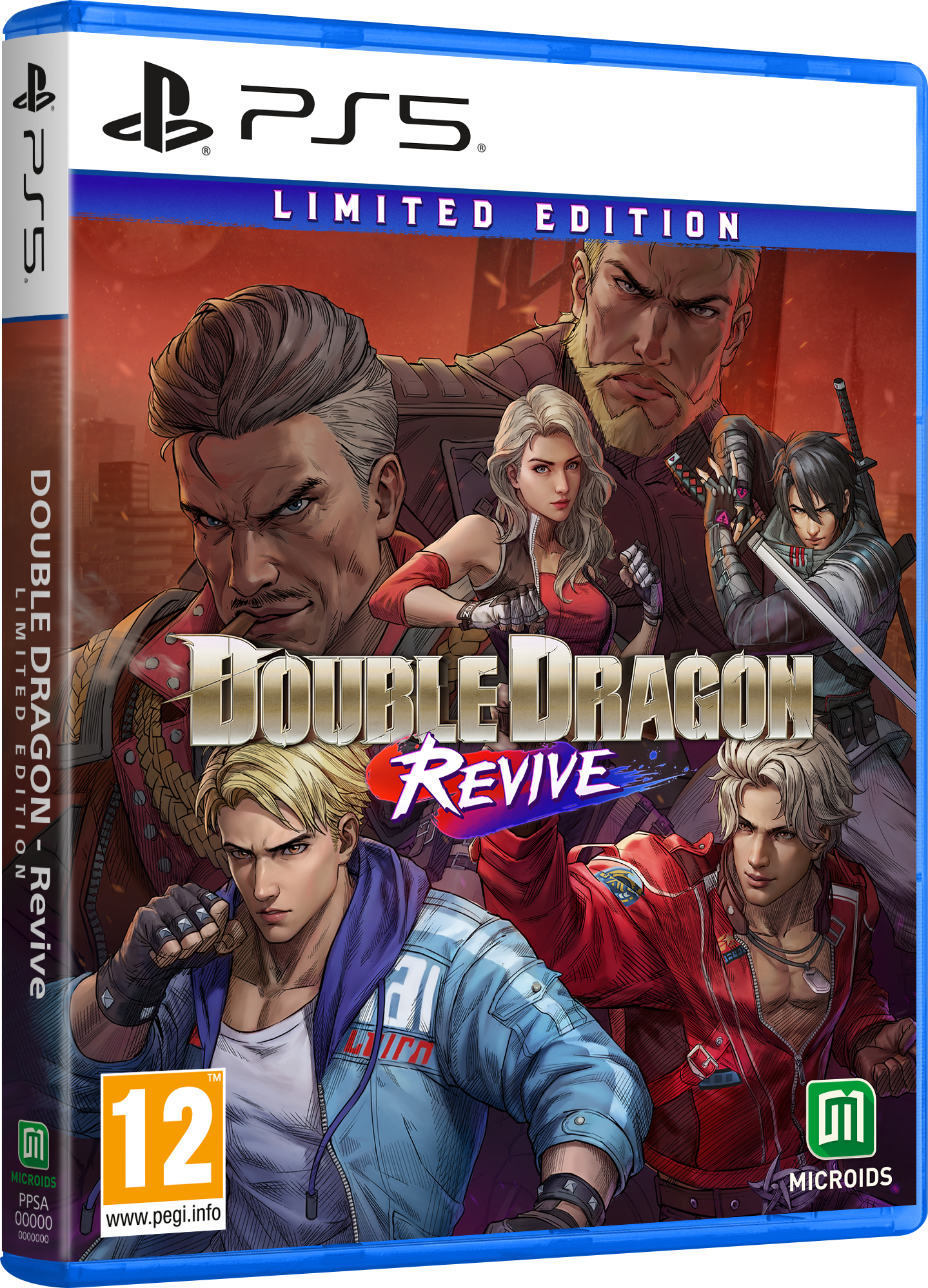 Double Dragon: Revive  Day   Edition  Playstation   Spil Geekd Dk
