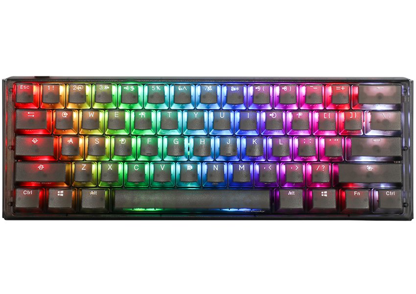 Ducky One   Aura Black Nordic Mini 60  Kailh Box Jellyfish Switch   Rgb