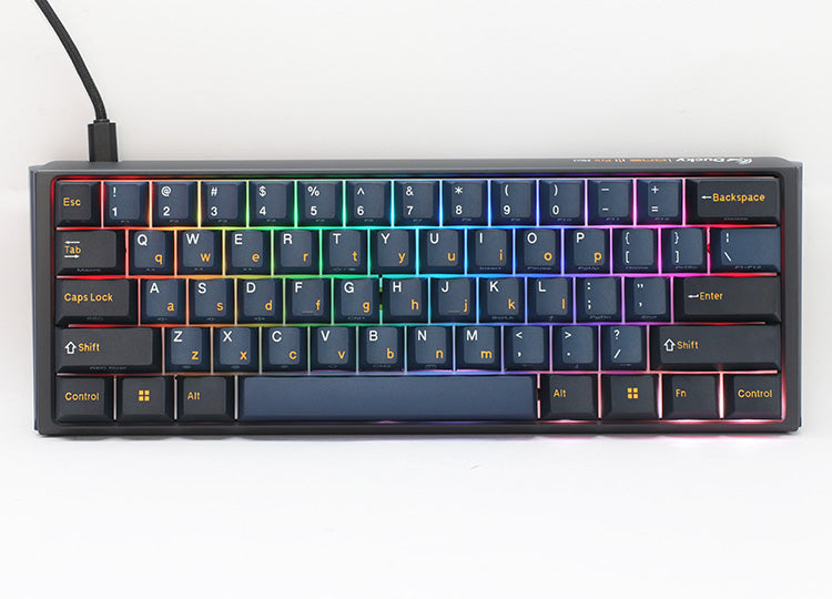 Ducky One   Pro Nazca Line Mini 60  Silver Speed Rgb