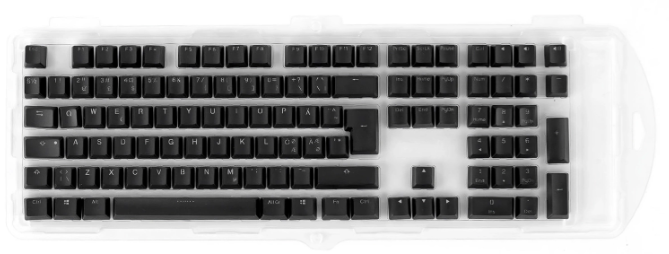 Ducky Sort 115 Keycap Set Double-shot Pbt Nordic Layout