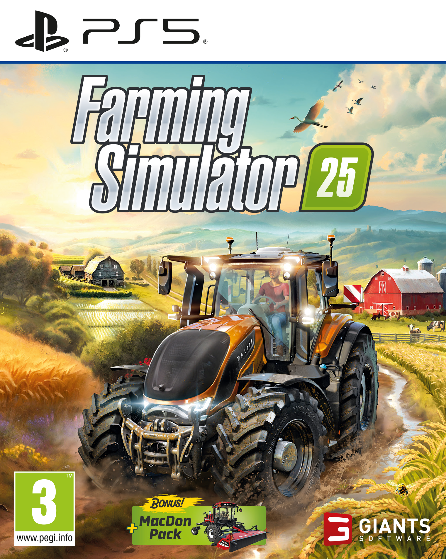 Farming Simulator 25 Playstation   Ps5 Spil Geekd Dk