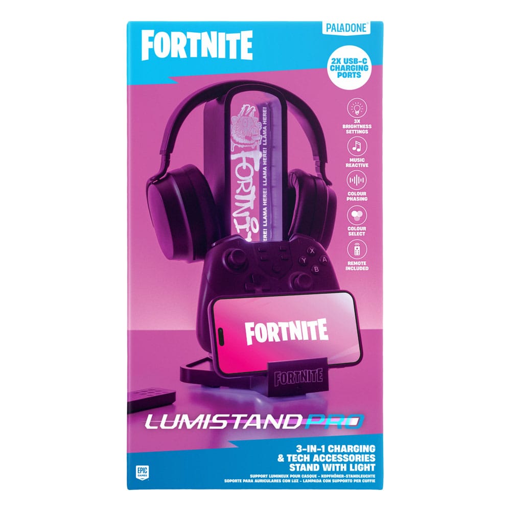 Fortnite Desk Headphone Stand With Light Headset Stander Geekd Dk