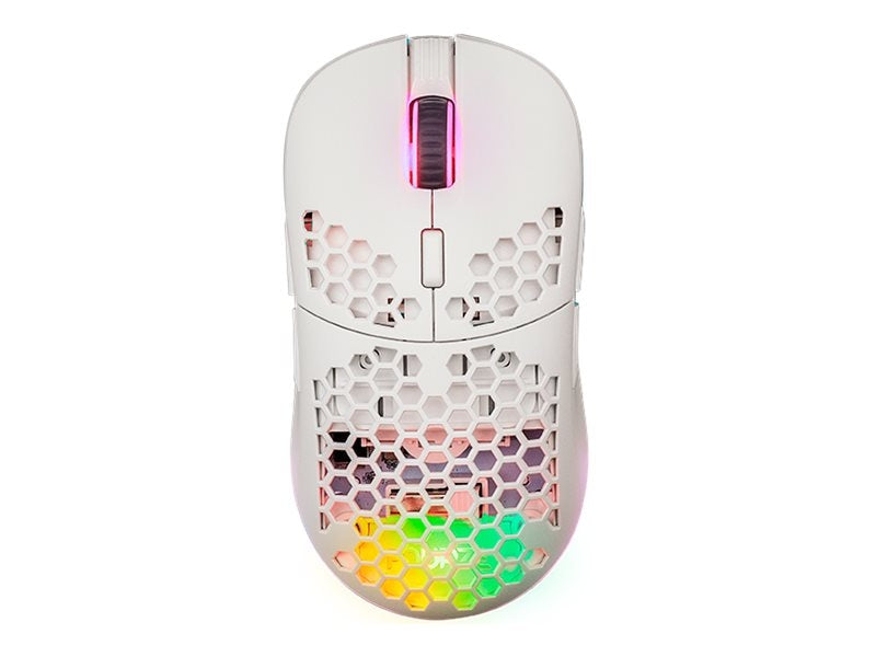 Fourze Gm900 Trådløs Gaming Mus Hvid Geekd Dk