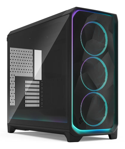 Fractal Design Meshify     Ambience Pro Rgb Black Tg Light Tint Kabinet Geekd Dk