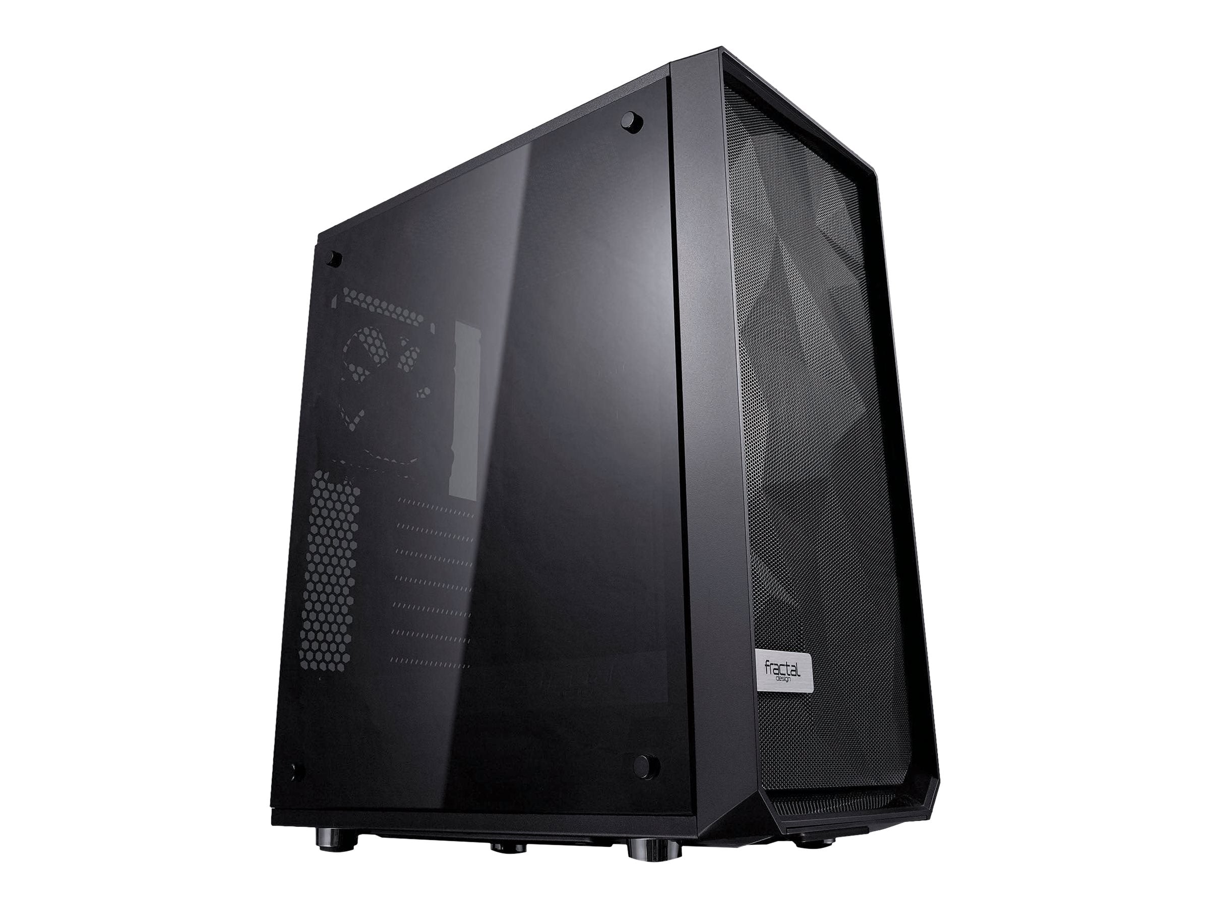 Fractal Design Meshify   Sort Tg Tårn Atx Kabinet Geekd Dk