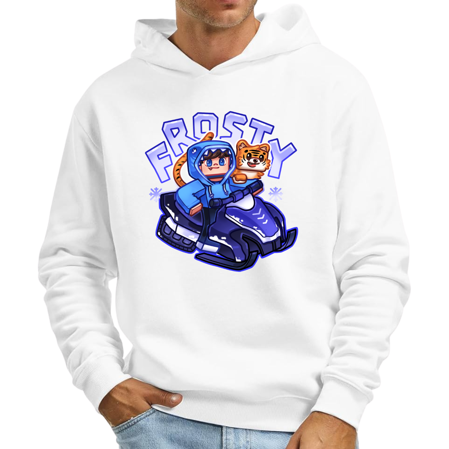 Frosty Snescooter Hoodie Geekd Dk